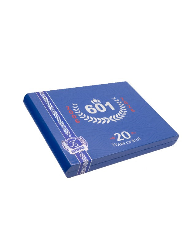 Espinosa 601 Blue Maduro 20th Anniversary Ovalado 10ct 3