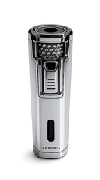 Vertigo Paragon Single Torch Lighter Chrome