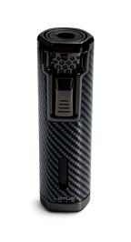 Vertigo Paragon Single Torch Lighter Black Carbon Fiber