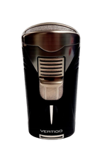Vertigo Titan Quad Torch Lighter W/V-Cutter Black