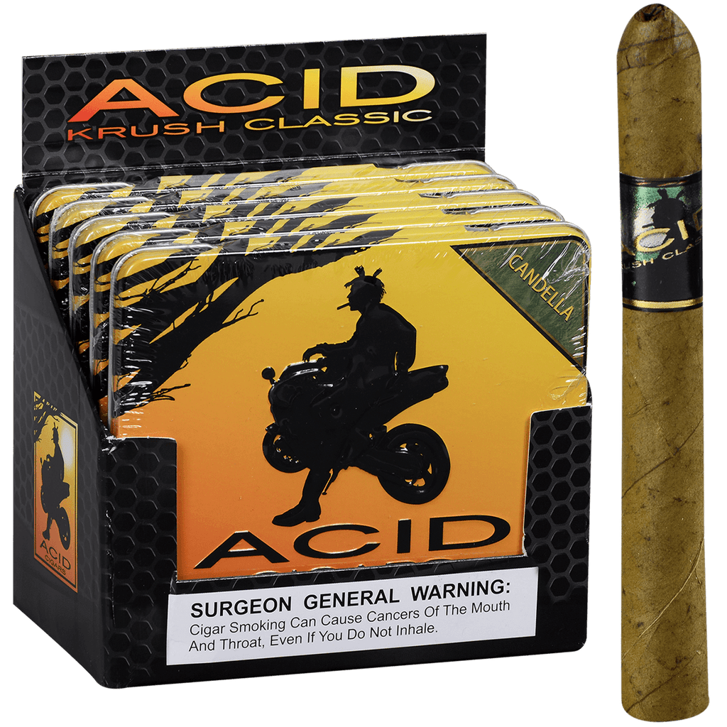 Acid Krush Green Candela Pack of 50