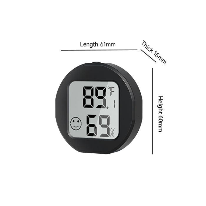 Adjustable Round Digital Hygrometer 2