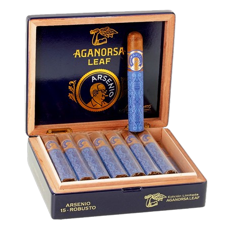 Aganorsa Leaf Arsenio Robusto 15ct