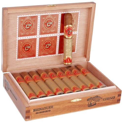 Aganorsa Leaf Signature Selection Robusto 20ct