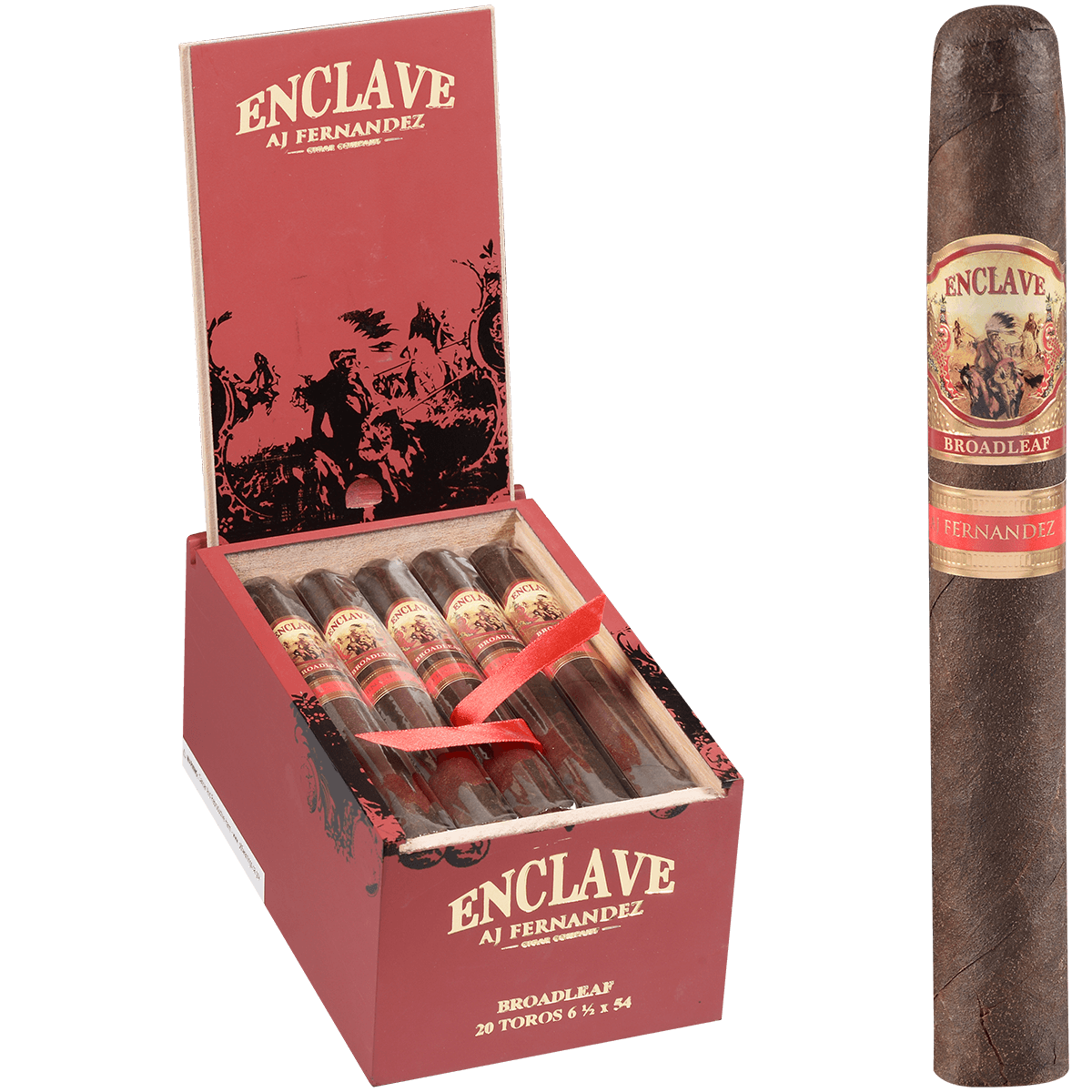 AJ Fernandez Enclave Broadleaf Toro 20ct