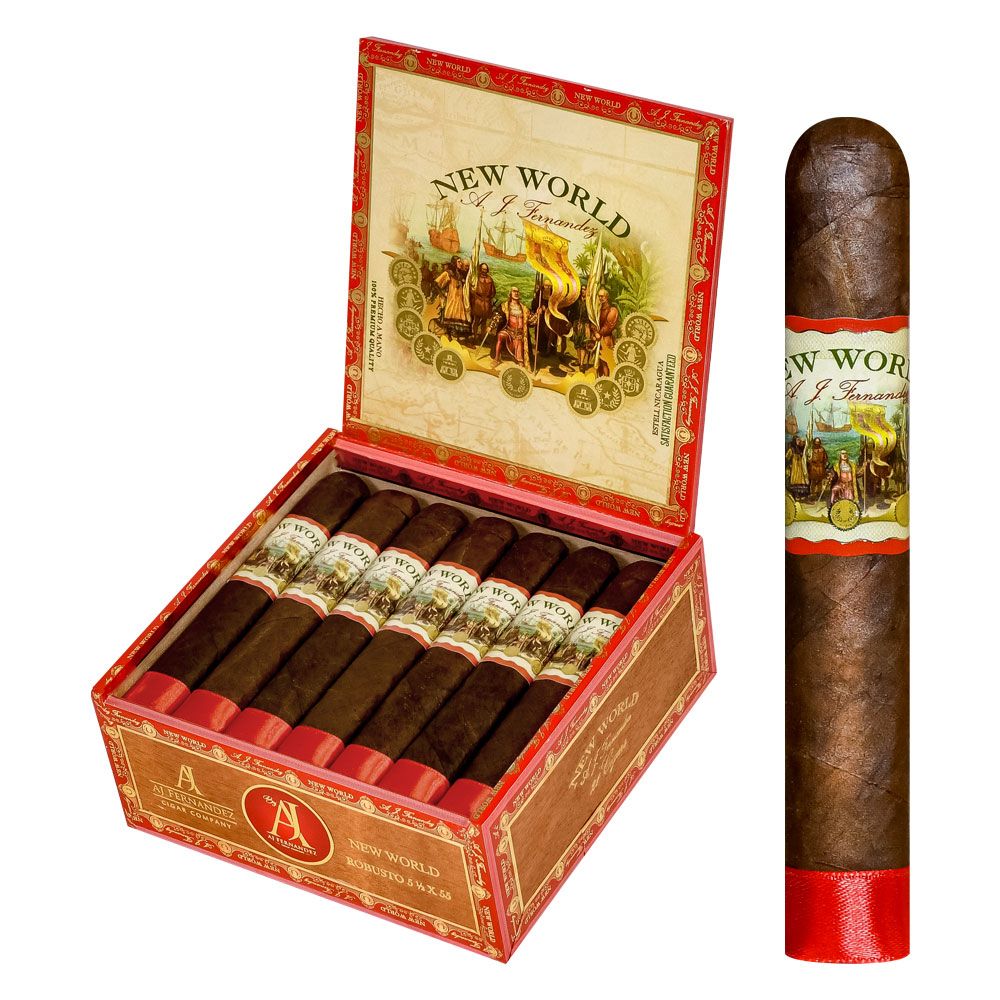 AJ Fernandez New World Oscuro Navegate Robusto 21ct