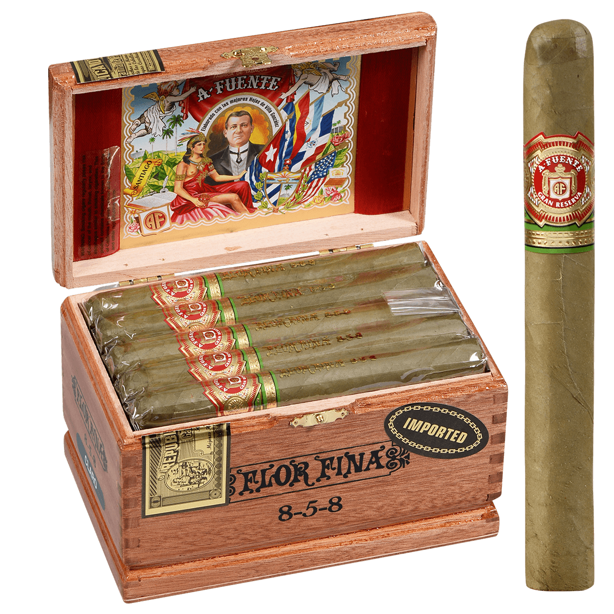 Arturo Fuente 8-5-8 Flor Fina Claro 25ct
