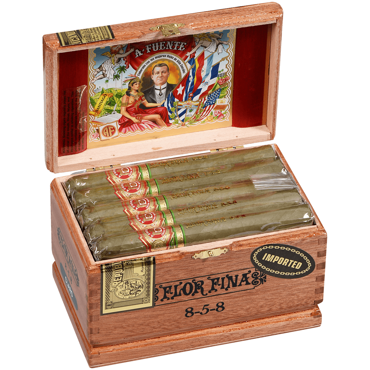 Arturo Fuente 8-5-8 Flor Fina Claro 25ct 4