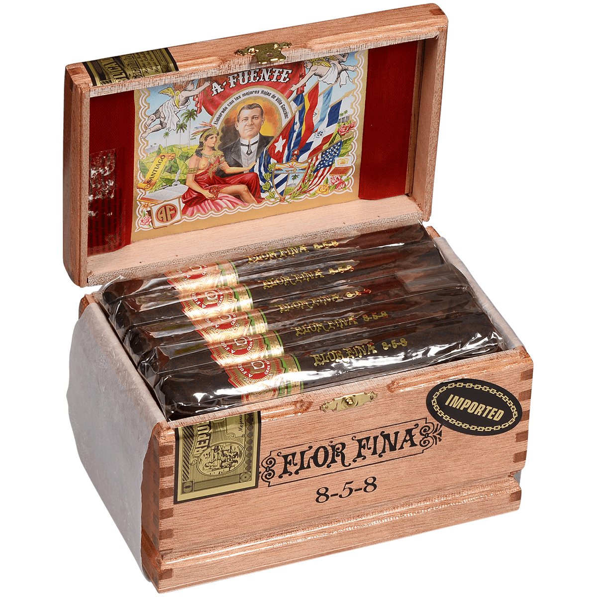 Arturo Fuente 8-5-8 Flor Fina Maduro 25ct 4