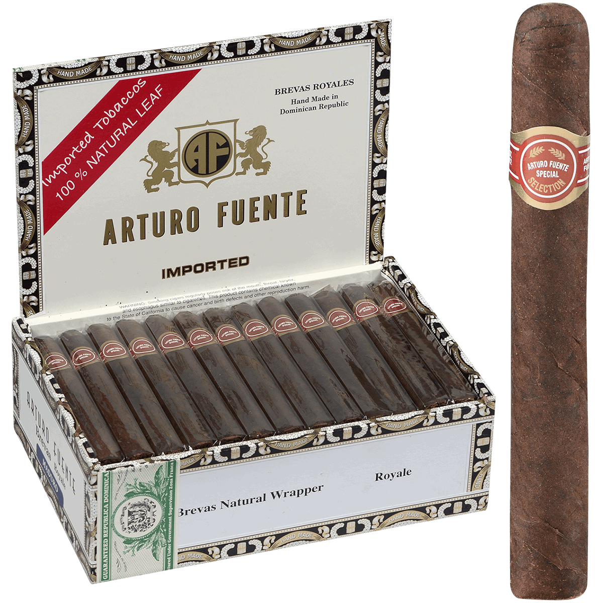 Arturo Fuente Brevas Royale Maduro 50ct