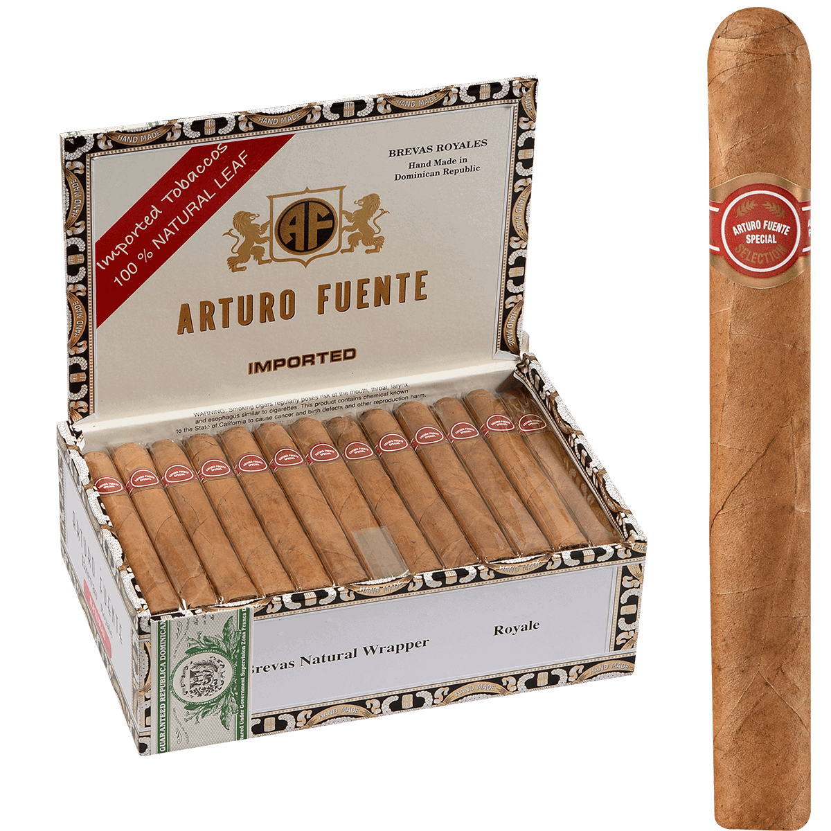 Arturo Fuente Brevas Royale Natural 50ct