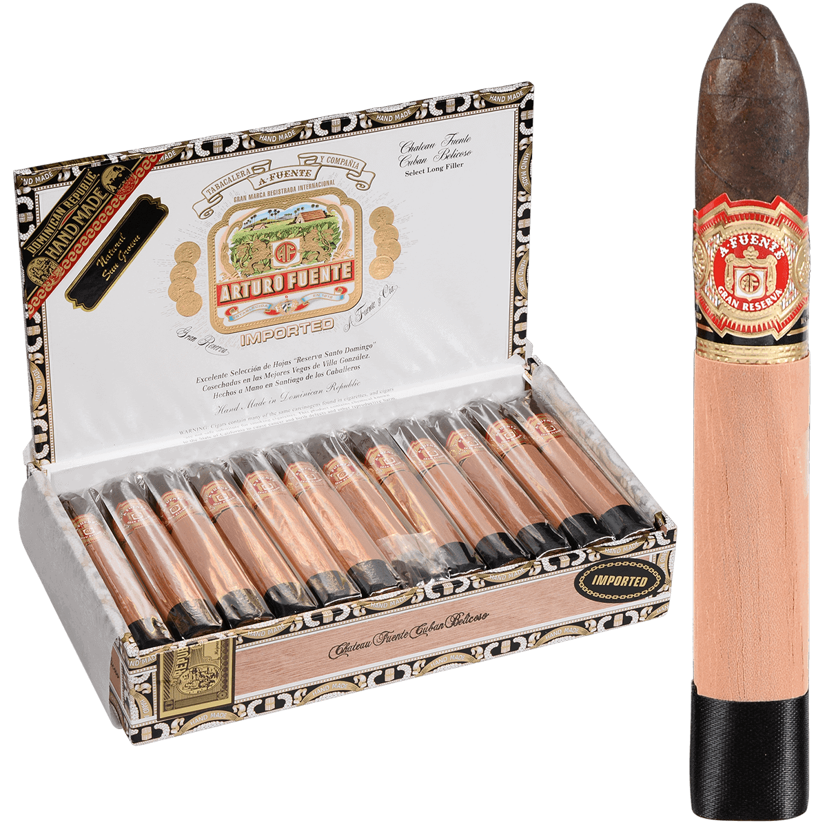 Arturo Fuente Cf Cuban Belicoso Sungrown 24ct
