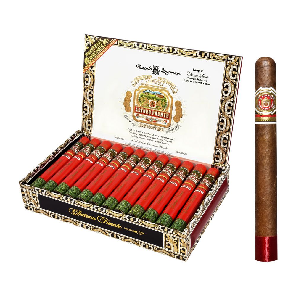 Arturo Fuente Chateau Fuente King T Sungrown Tubo 24ct