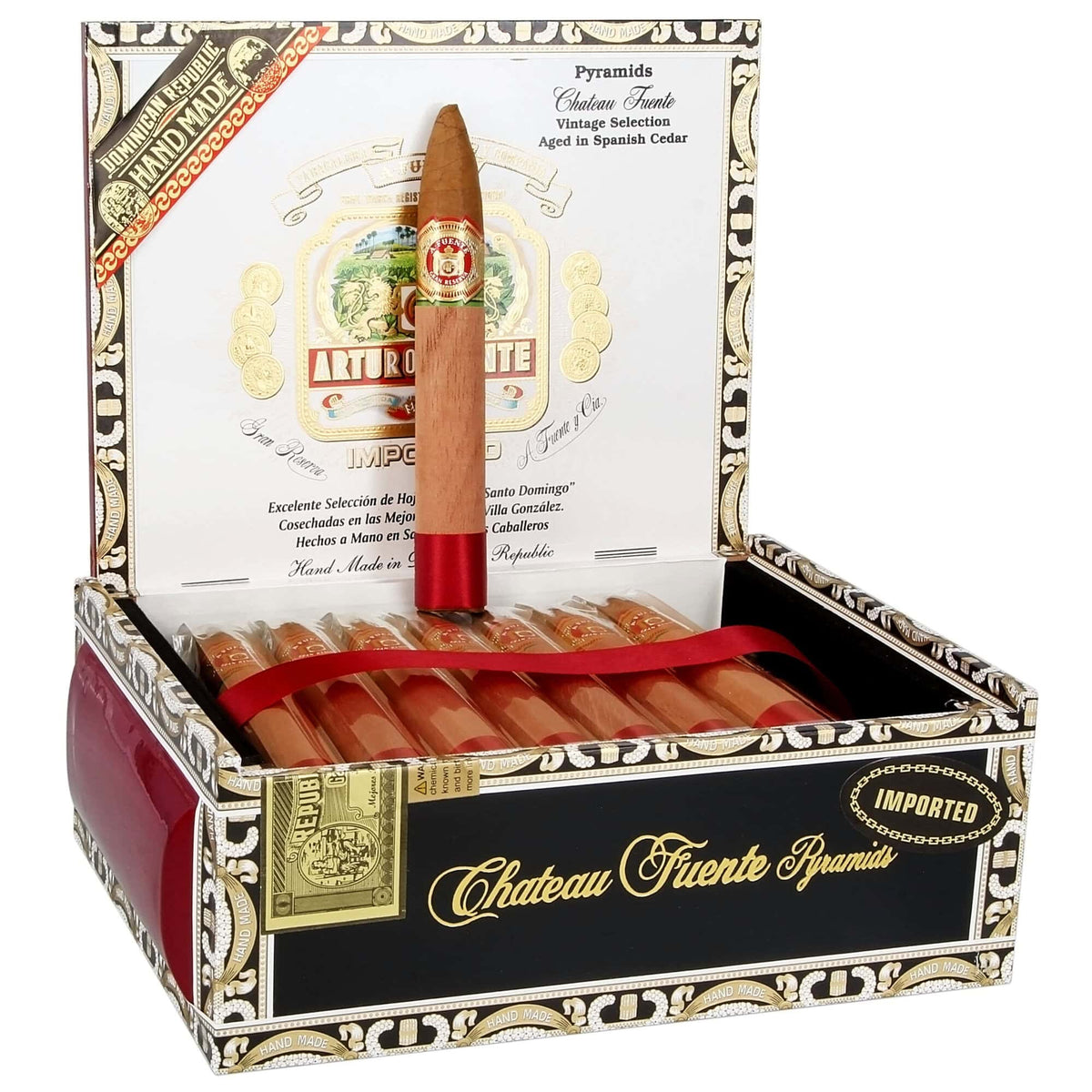 Arturo Fuente Chateau Fuente Pyramid Natural 25ct