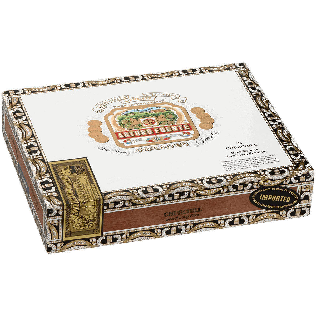 Arturo Fuente Churchill Maduro 25ct 3