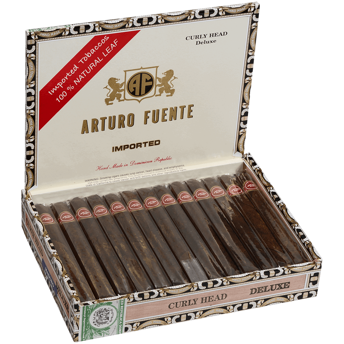 Arturo Fuente Curly Head Deluxe Maduro 25ct 4
