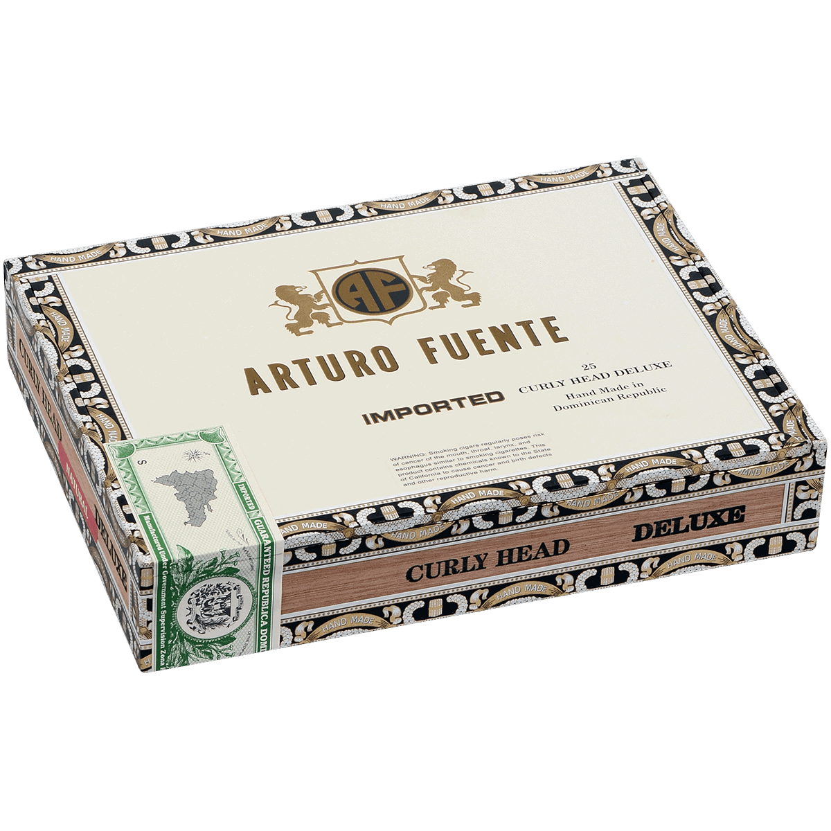 Arturo Fuente Curly Head Deluxe Natural 25ct 3