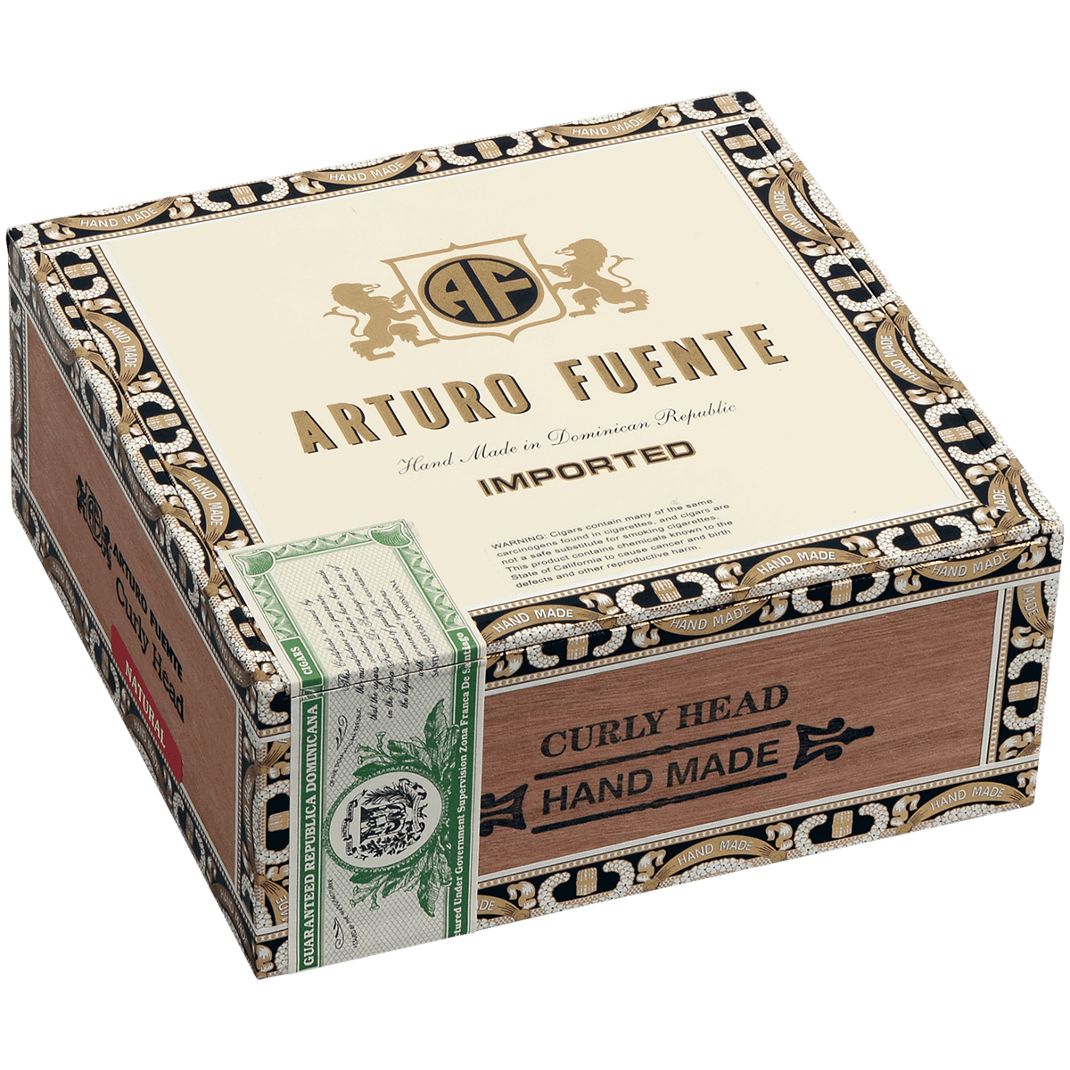 Arturo Fuente Curly Head Natural 40ct 3