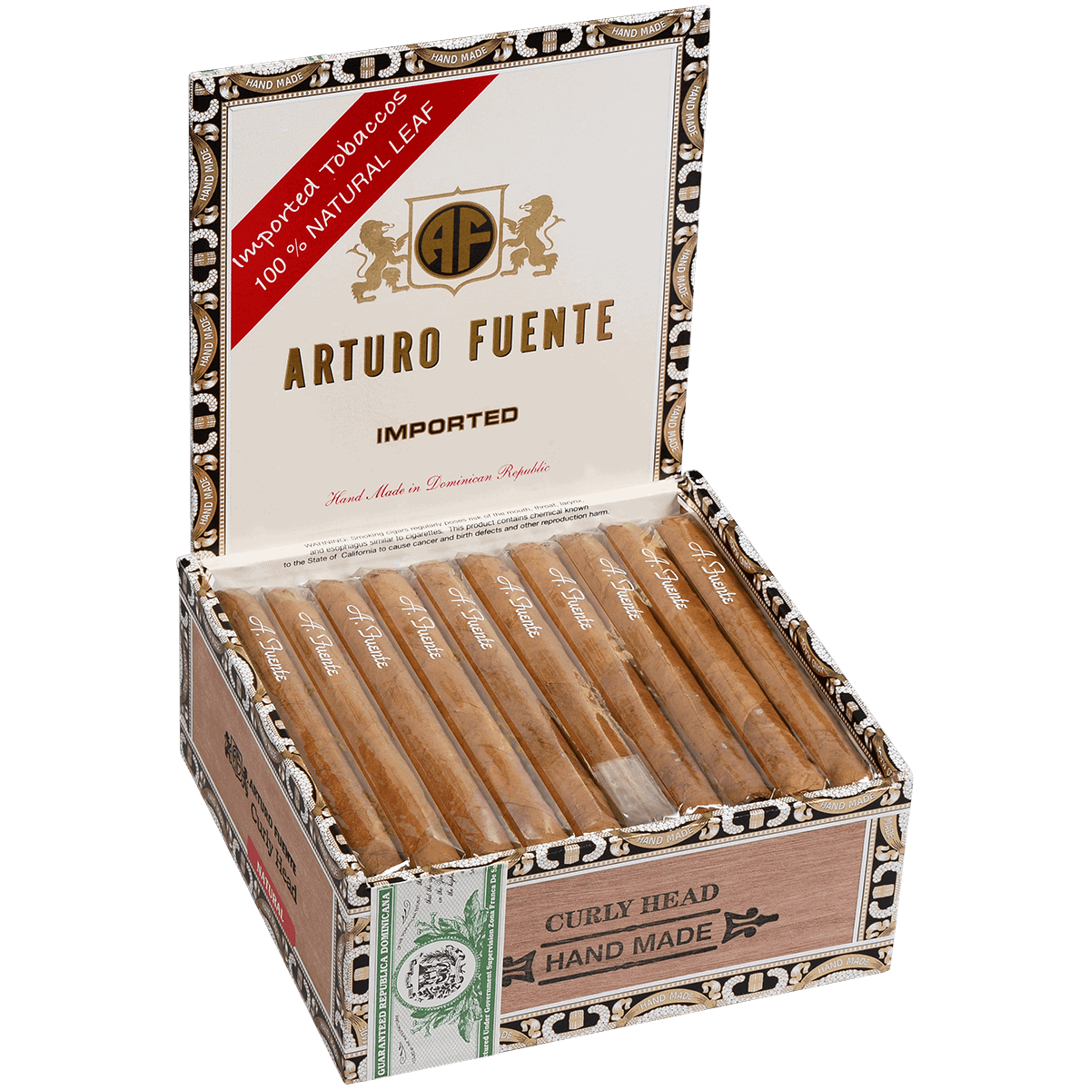 Arturo Fuente Curly Head Natural 40ct 4