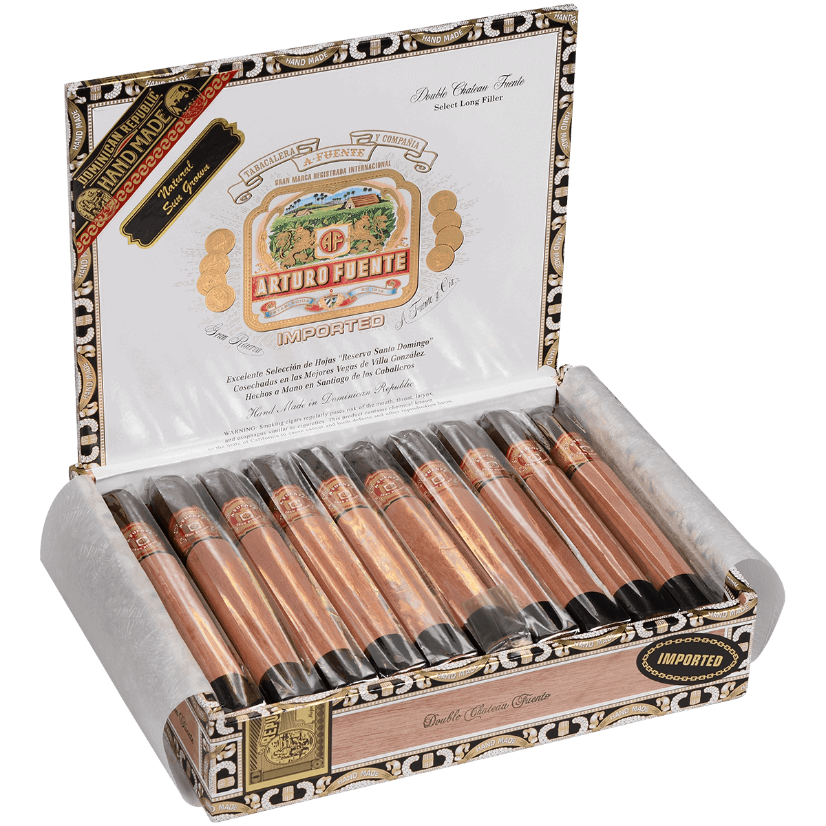 Arturo Fuente Double Chateau Sungrown 20ct 4
