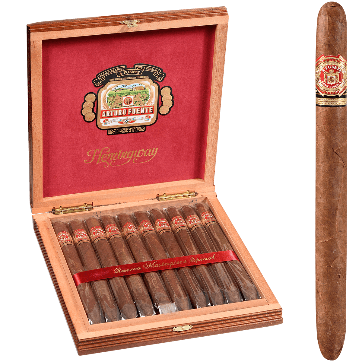 Arturo Fuente Hemingway Masterpiece Natural 10ct