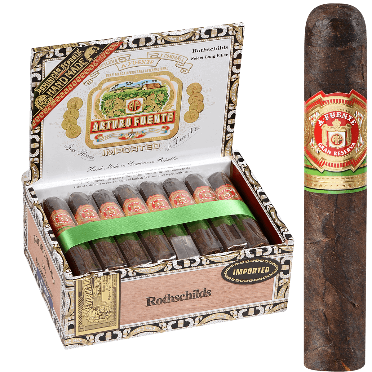 Arturo Fuente Rothschild Natural 25ct