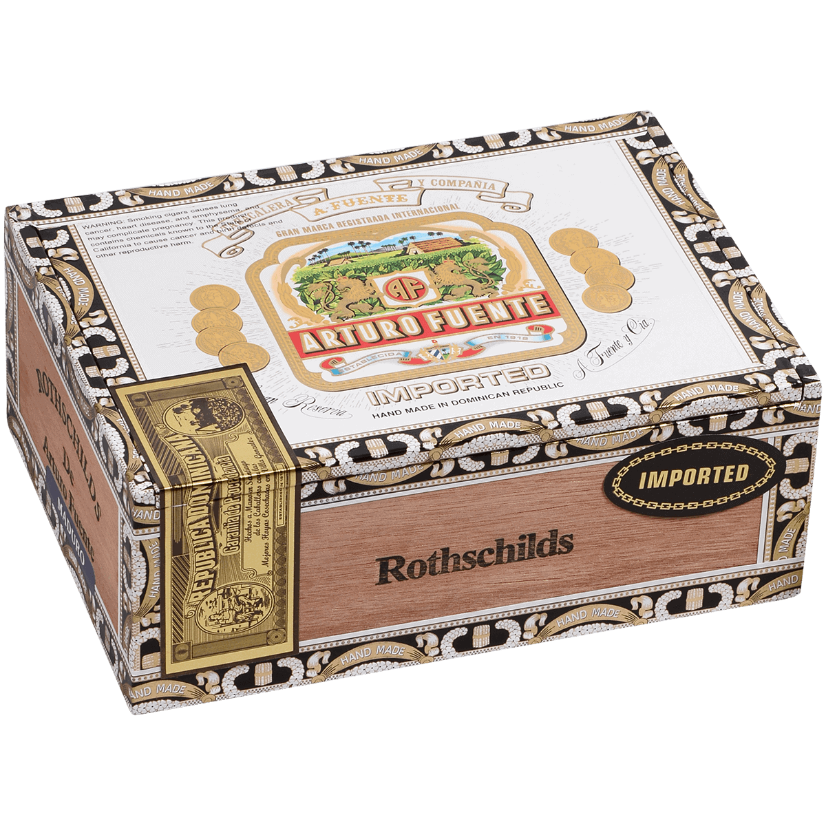 Arturo Fuente Rothschild Natural 25ct 3