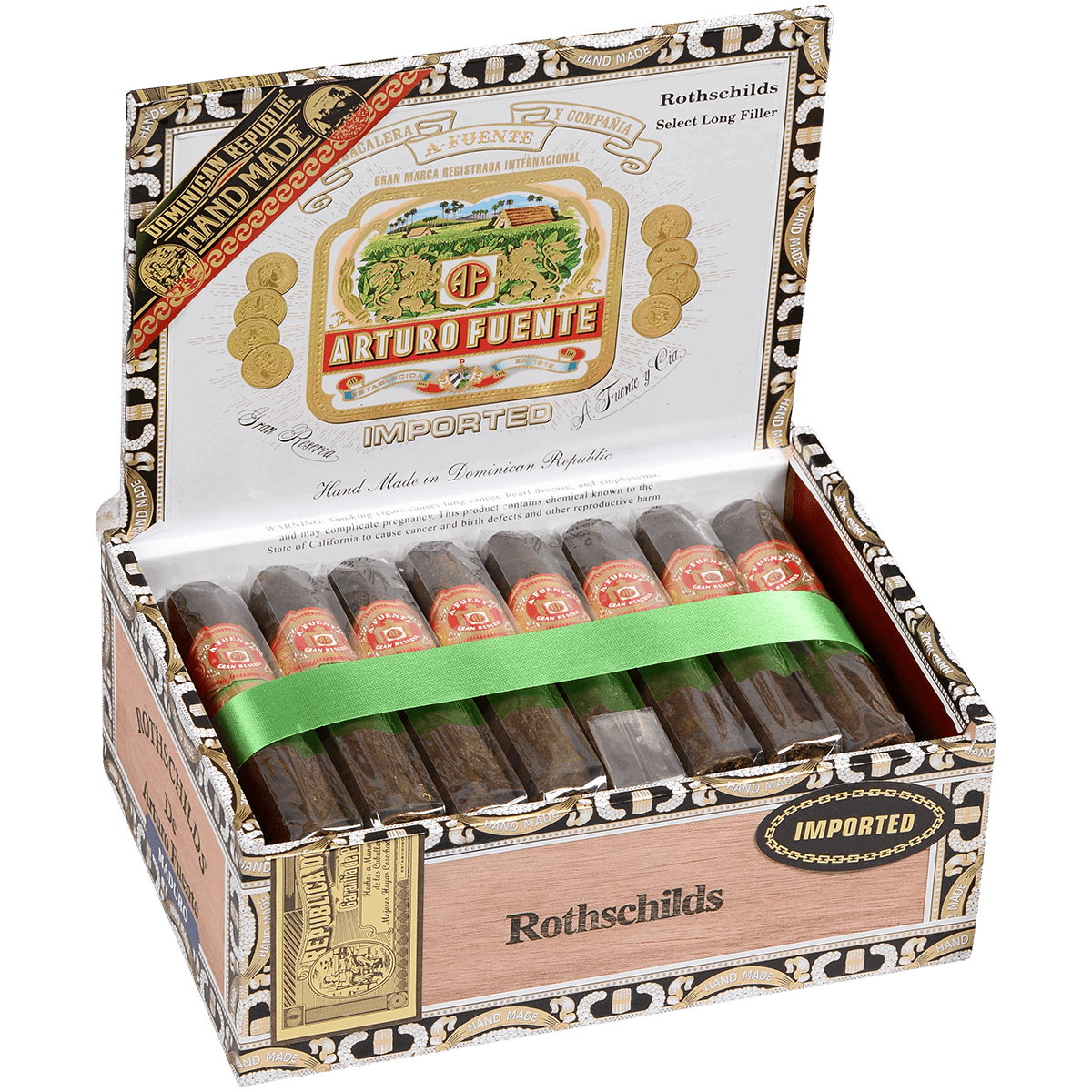 Arturo Fuente Rothschild Natural 25ct 4