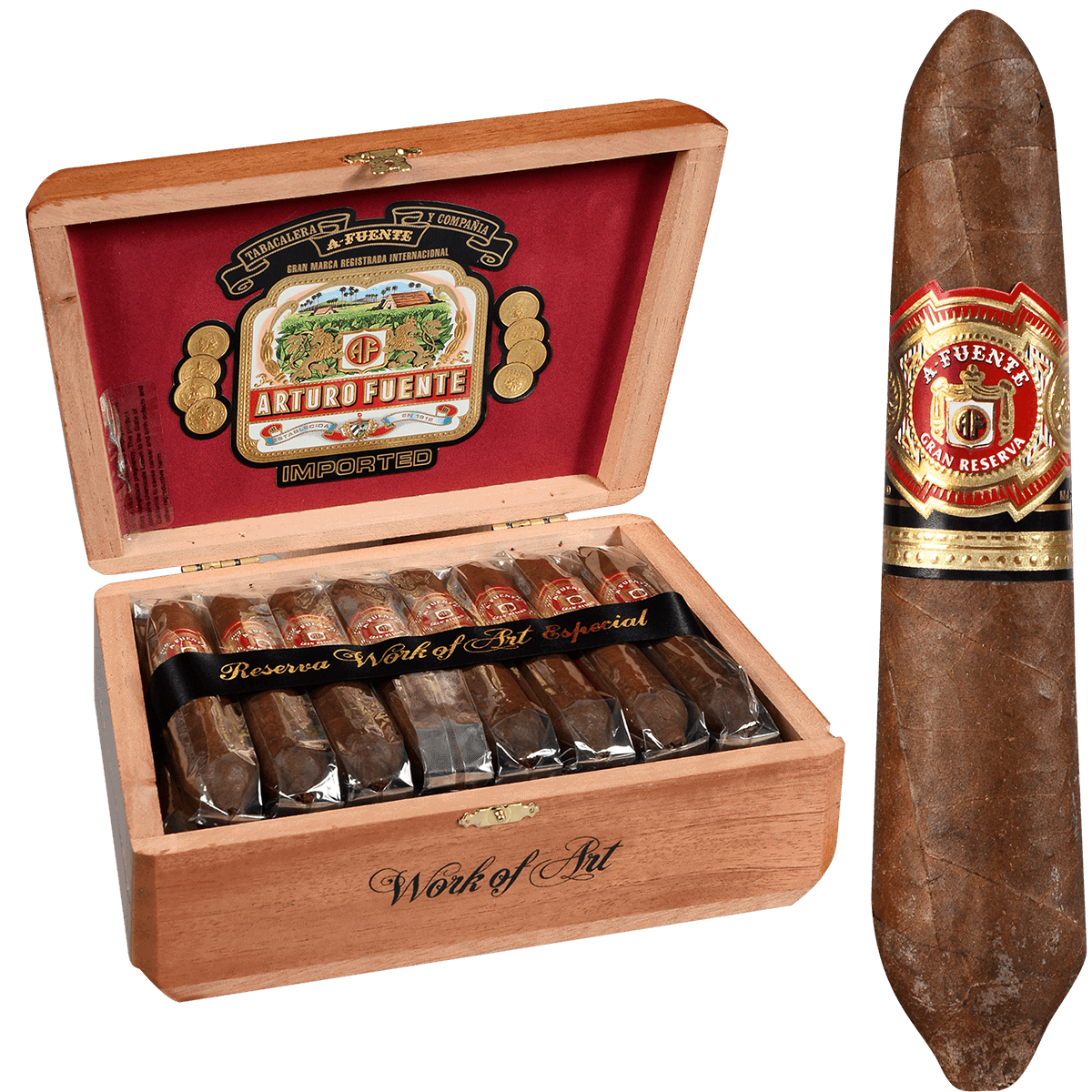 Arturo Fuente Work Of Art Natural 25ct