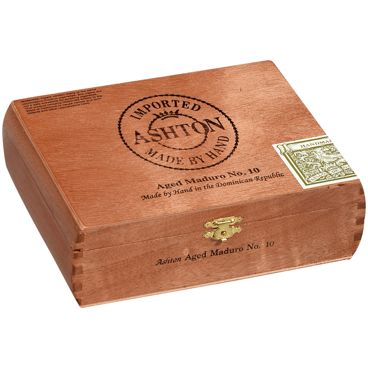 Ashton Aged Maduro No. 10 25ct 3