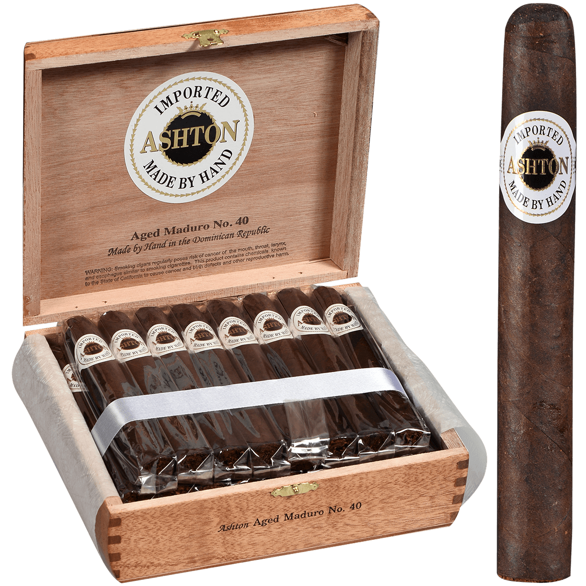 Ashton Aged Maduro No. 40 25ct