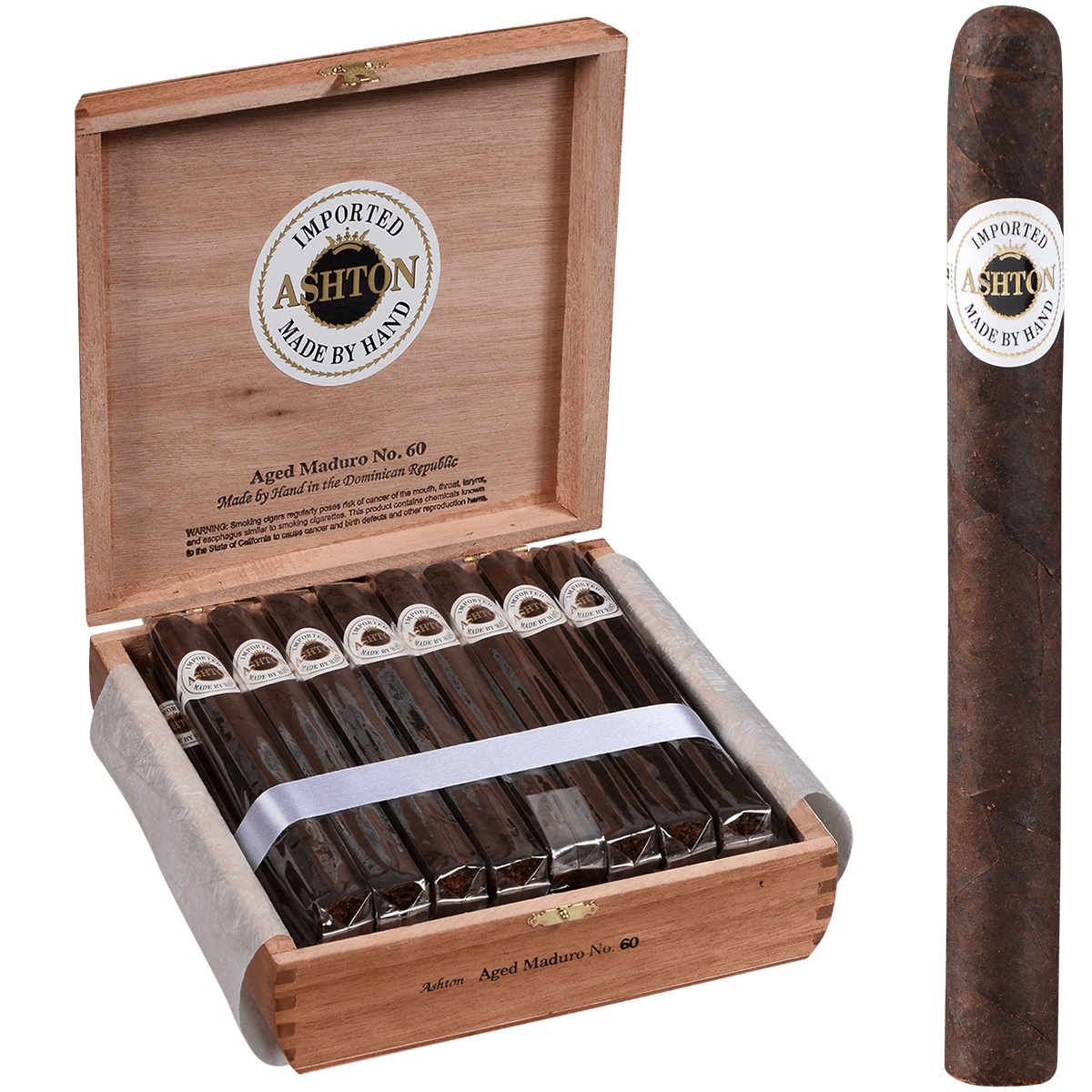 Ashton Aged Maduro No. 60 25ct