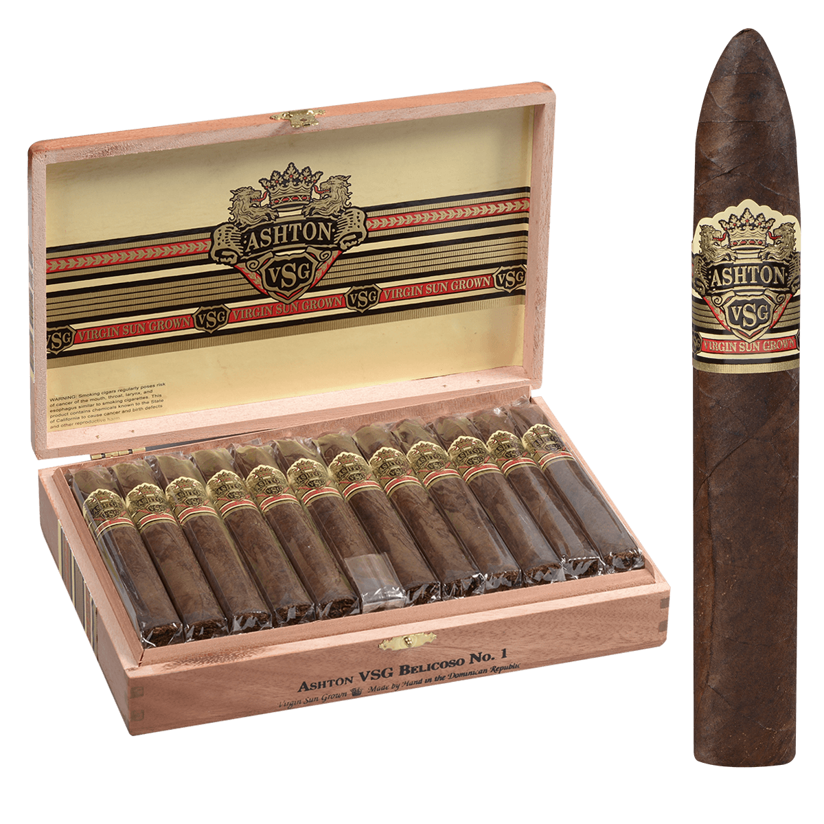 Ashton VSG Belicoso #1 24ct