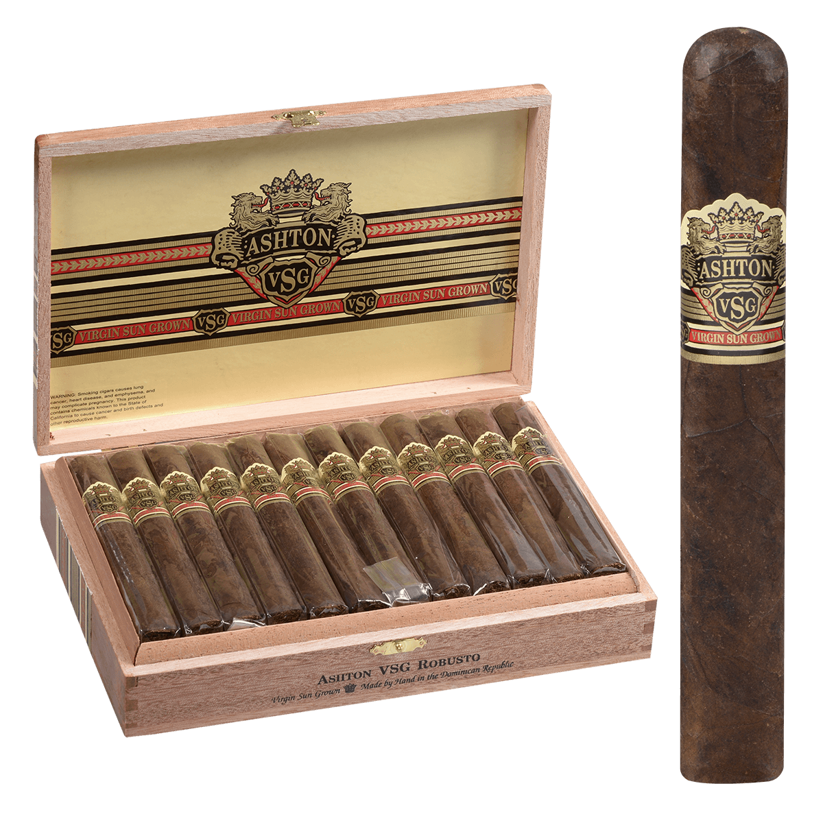 Ashton VSG Robusto 24ct