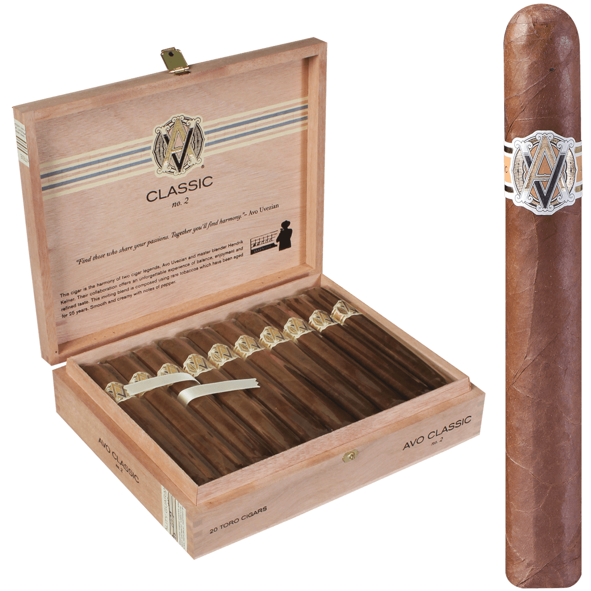 Avo Classic No.2 20ct
