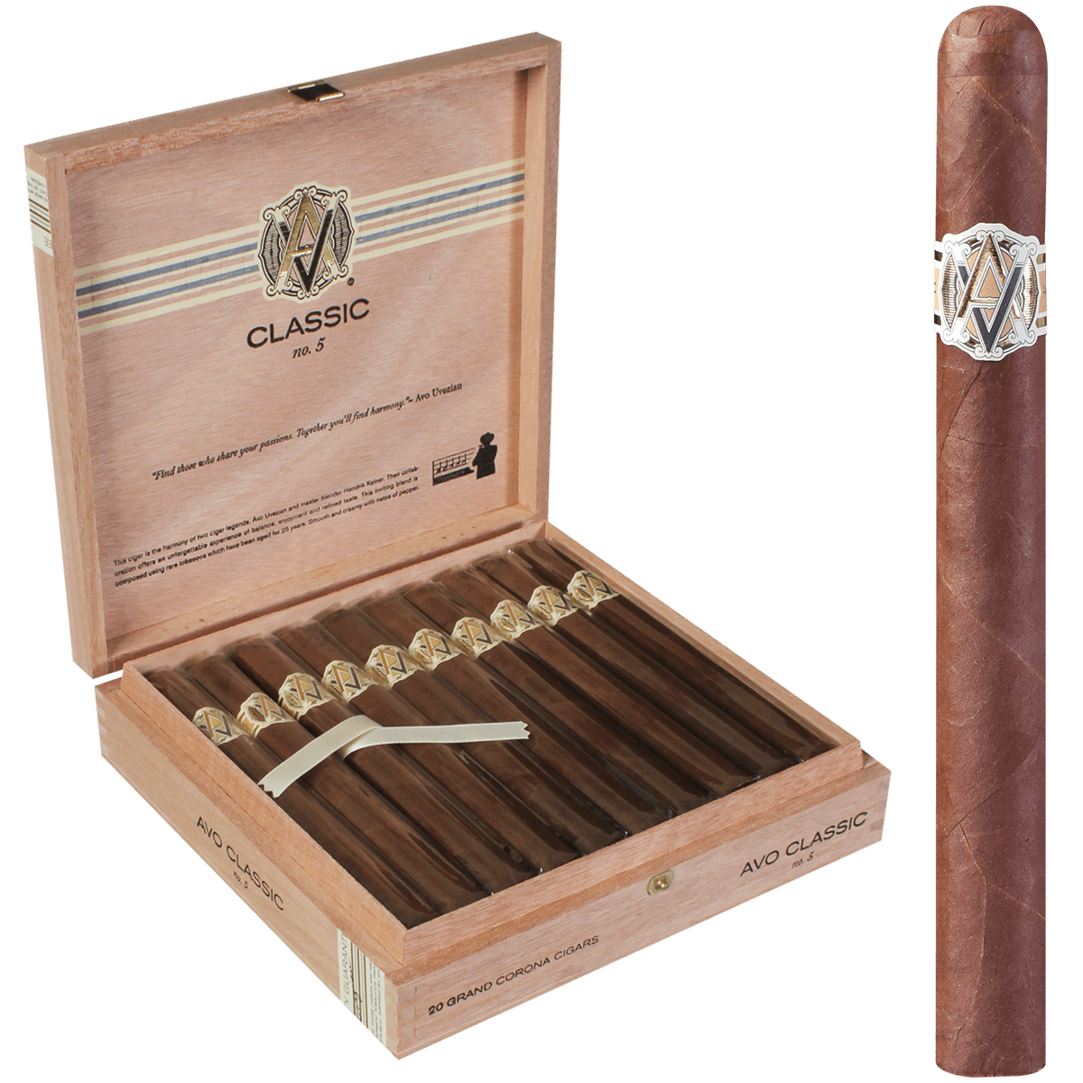 Avo Classic No.5 20ct