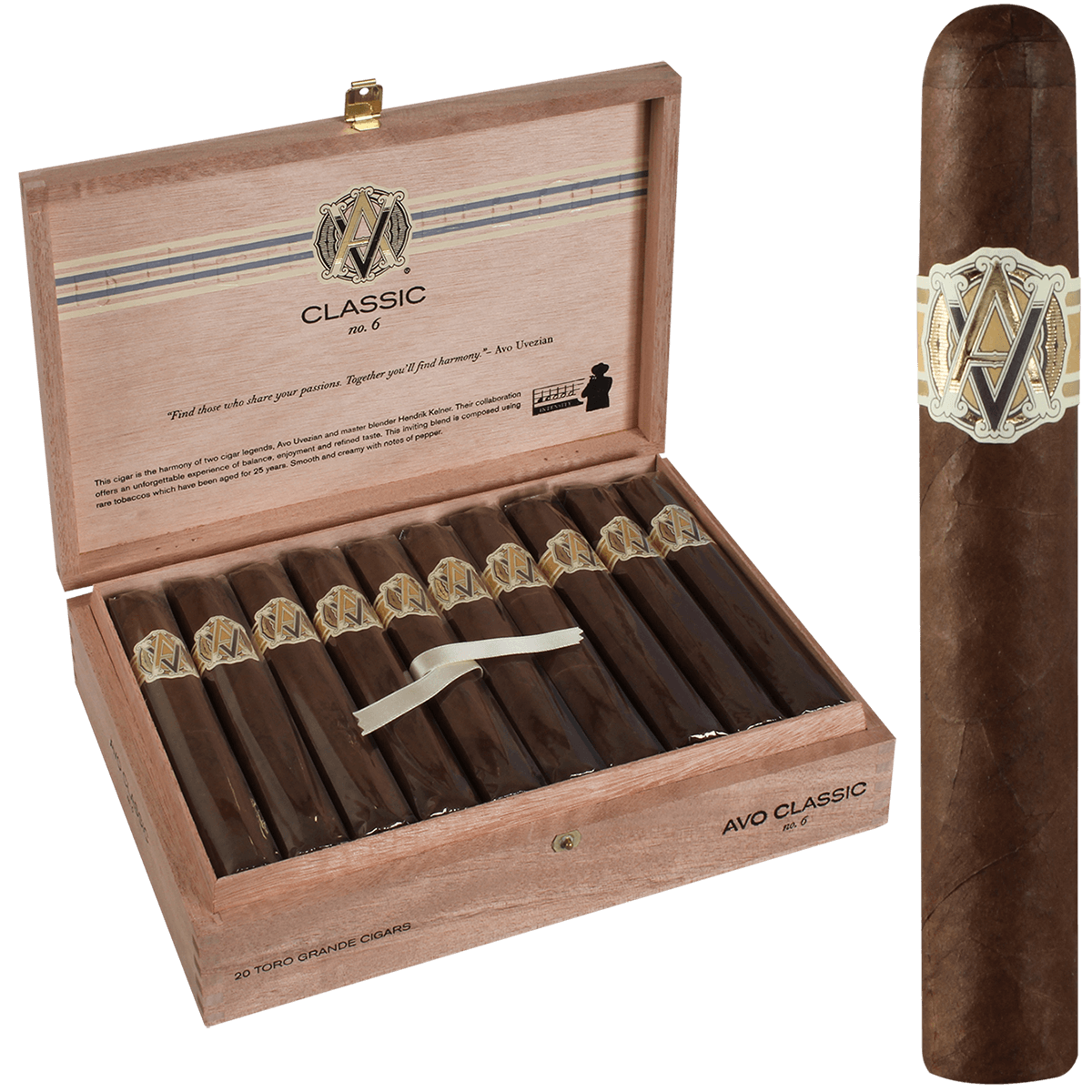 Avo Classic No.6 20ct