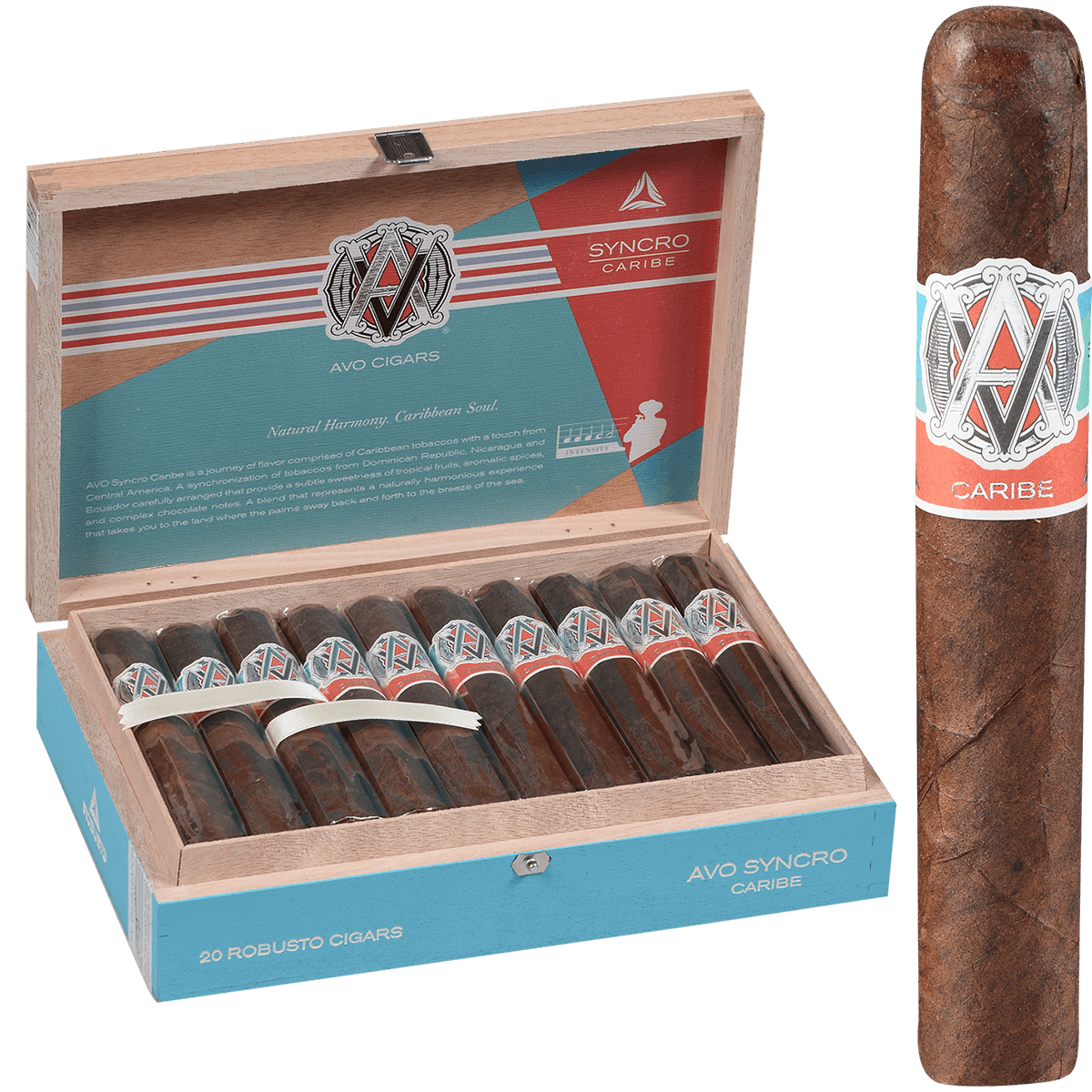 Avo Syncro Caribe Robusto 20ct