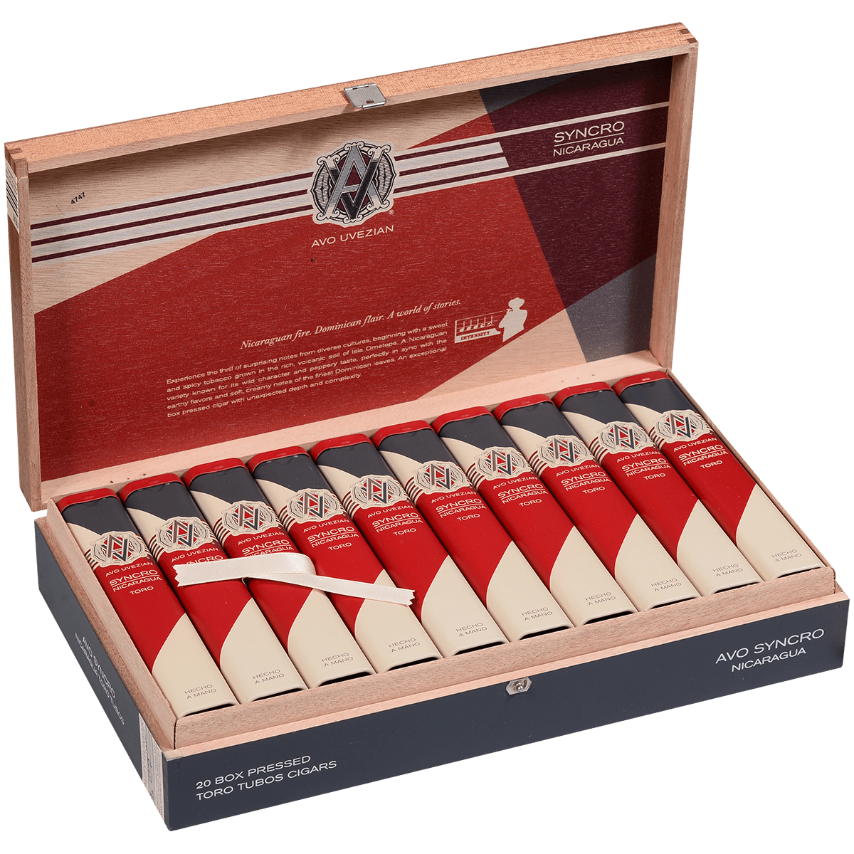 Avo Syncro Nicaragua Box Press Toro Tubo 20ct 4