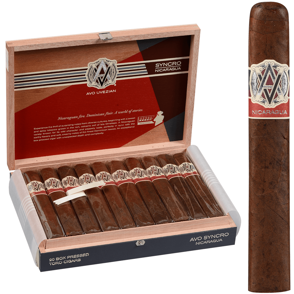 Avo Syncro Nicaragua Toro 20ct
