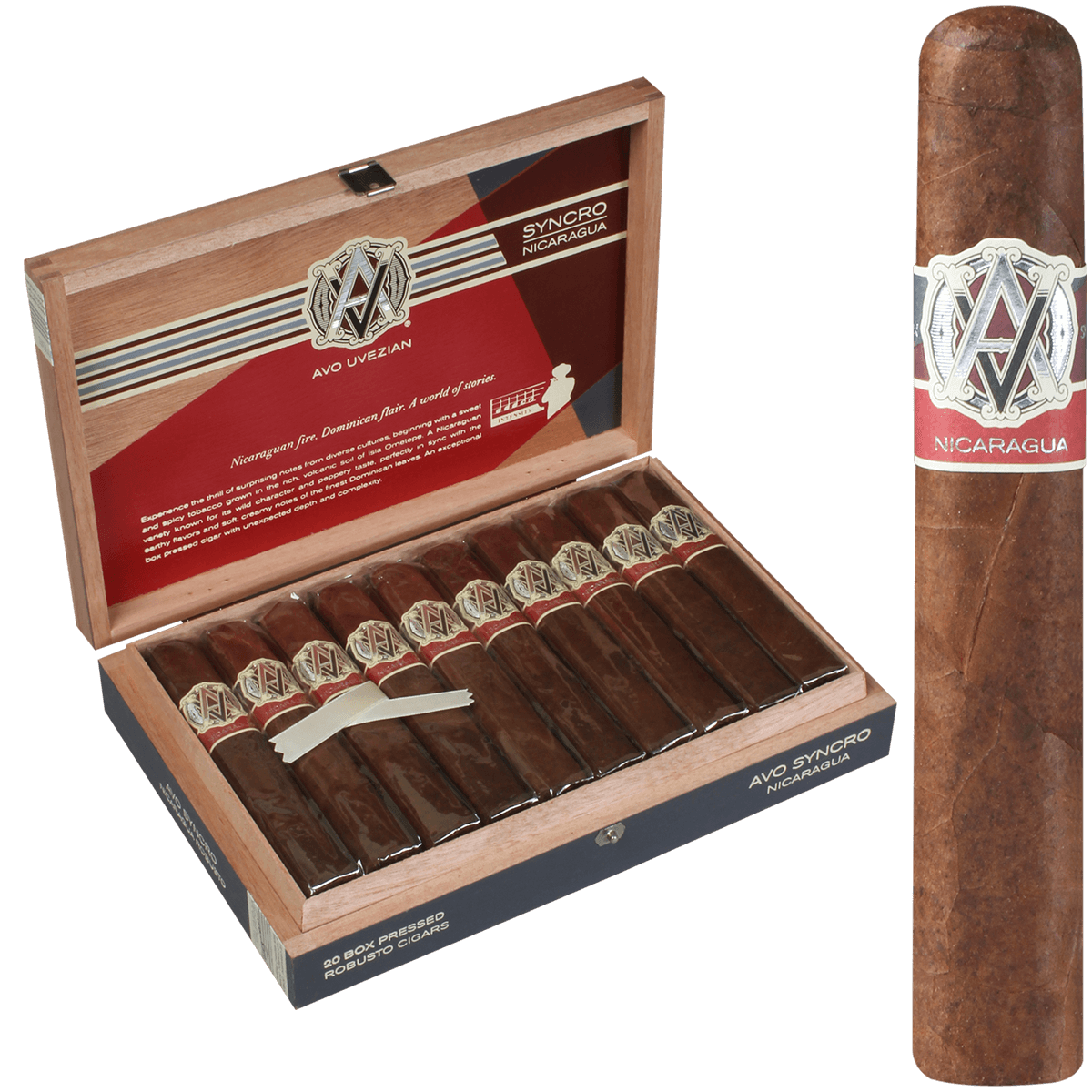 Avo Syncro Nicaragua Robusto 20ct