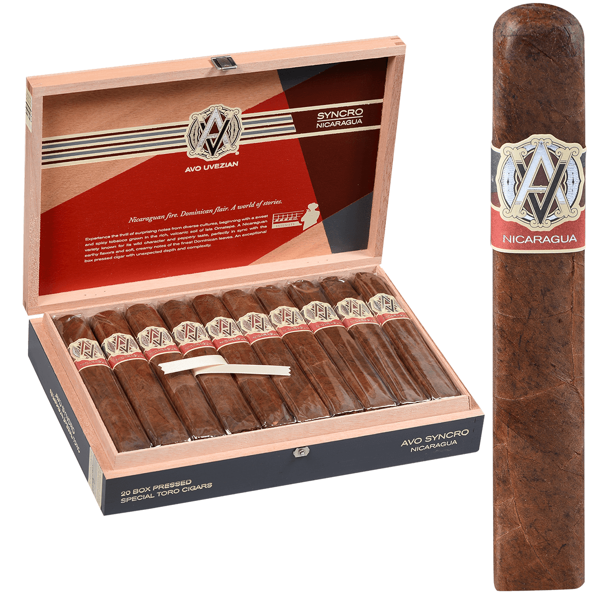 Avo Syncro Nicaragua Special Toro 20ct