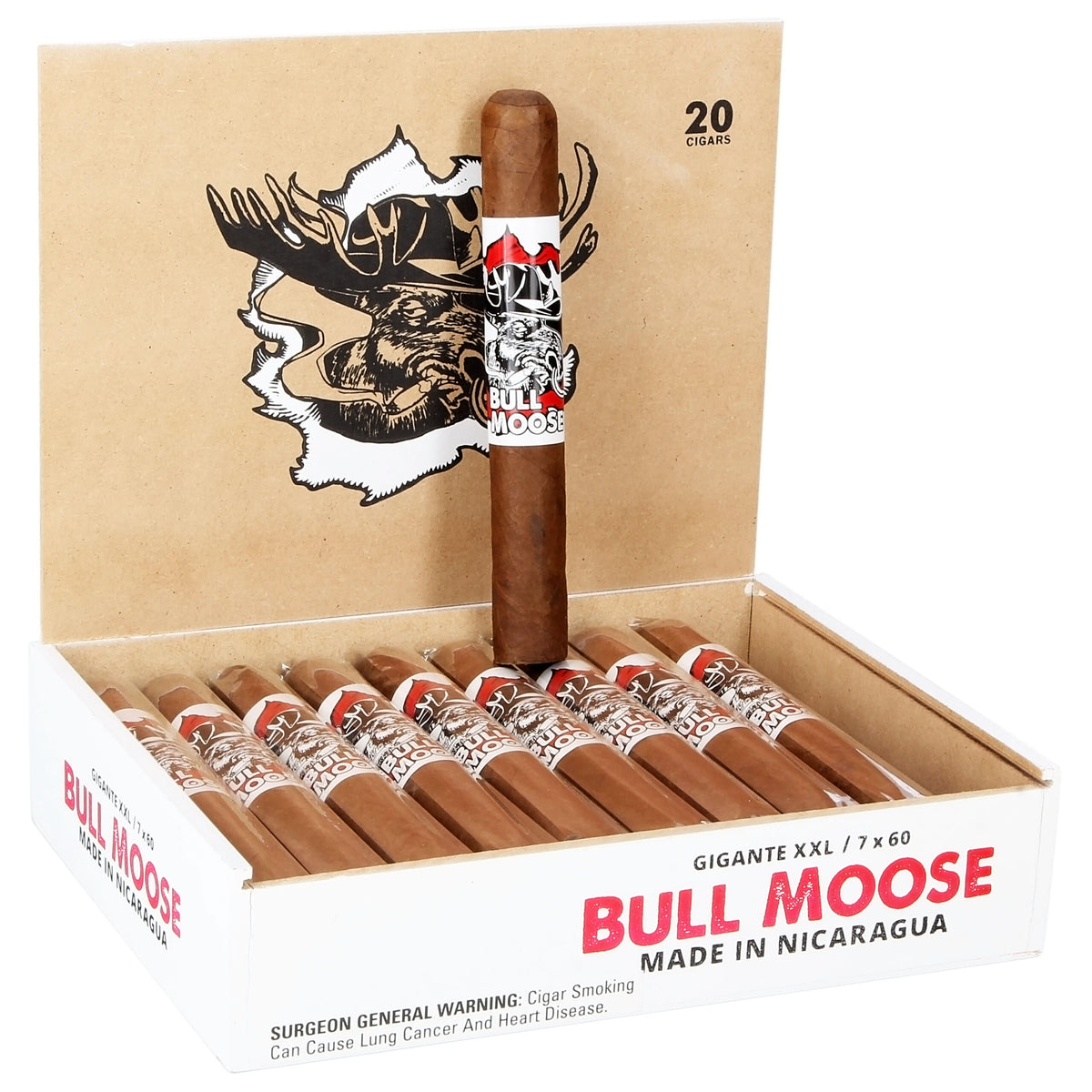 Bull Moose Gigante XXL 20ct