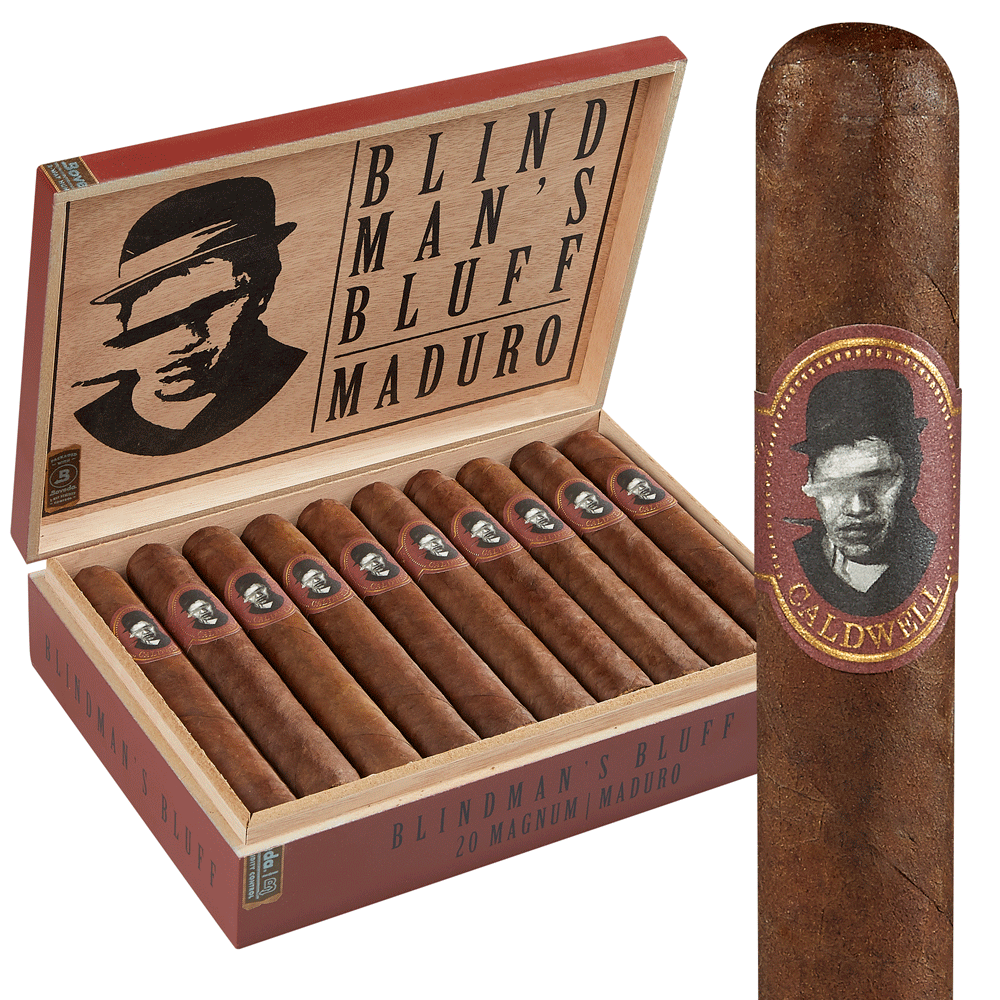 Caldwell Blindmans Bluff Maduro Toro 20ct