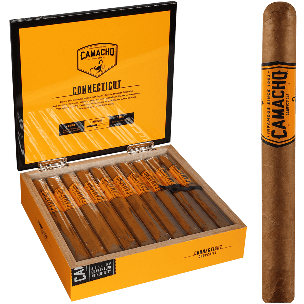 Camacho Connecticut Churchill 20ct