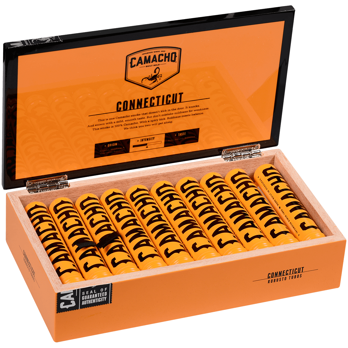 Camacho Connecticut Robusto Tubo 20ct 4