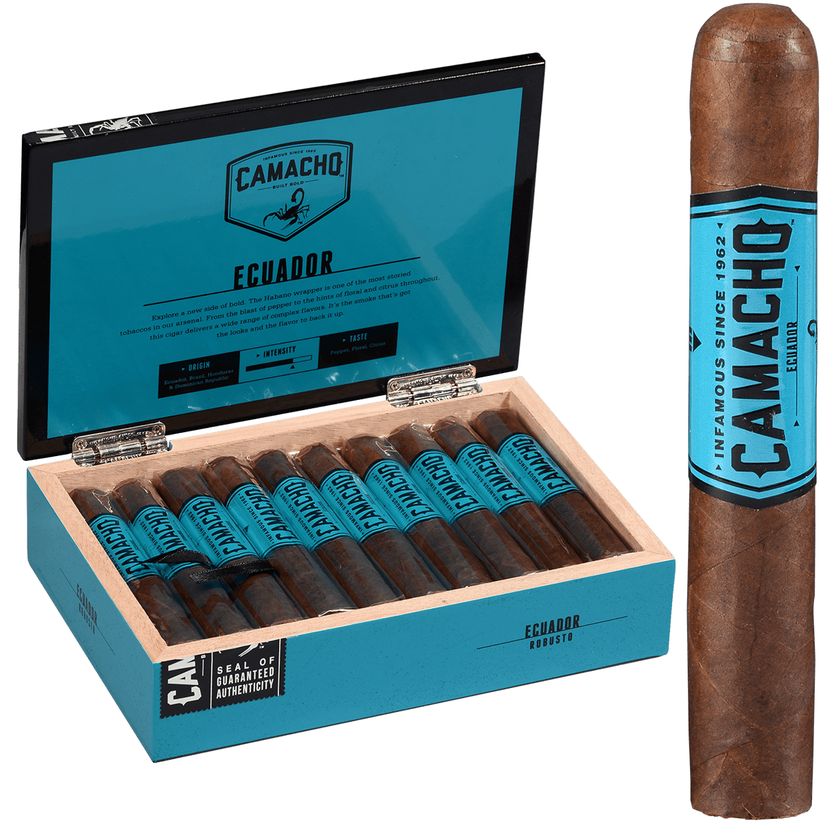 Camacho Ecuador Robusto 20ct