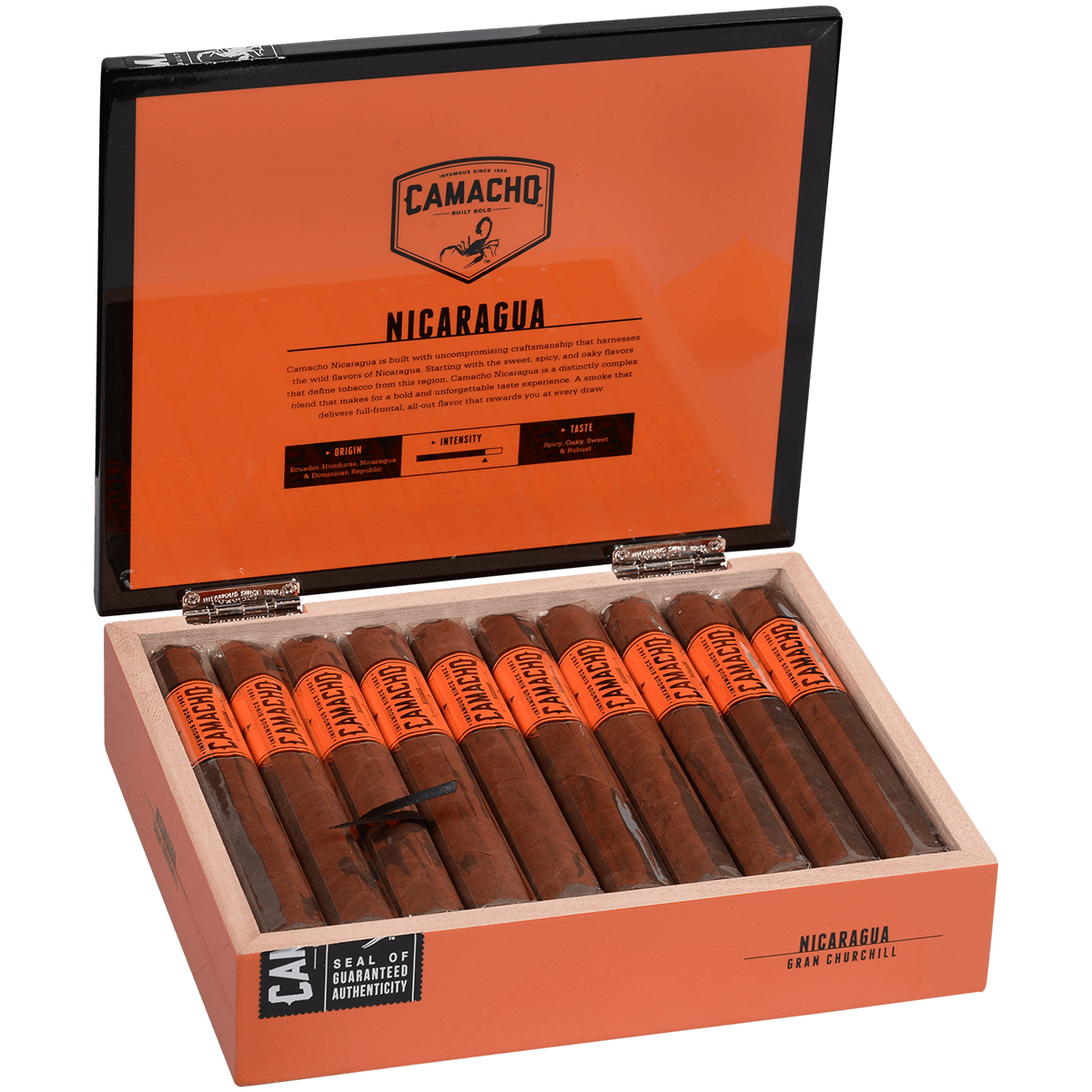 Camacho Nicaragua Gran Churchill 20ct 4