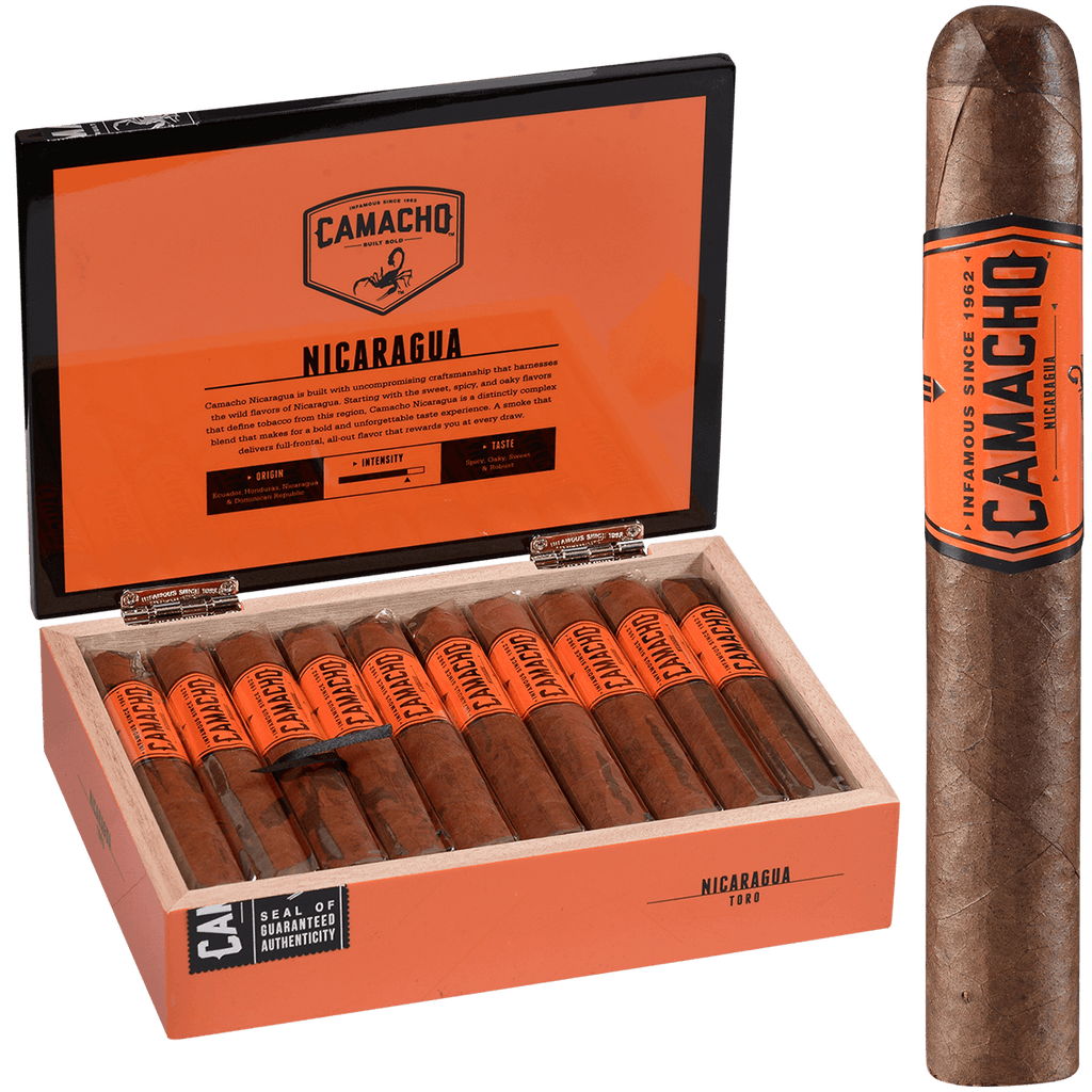 Camacho Nicaragua Toro 20ct
