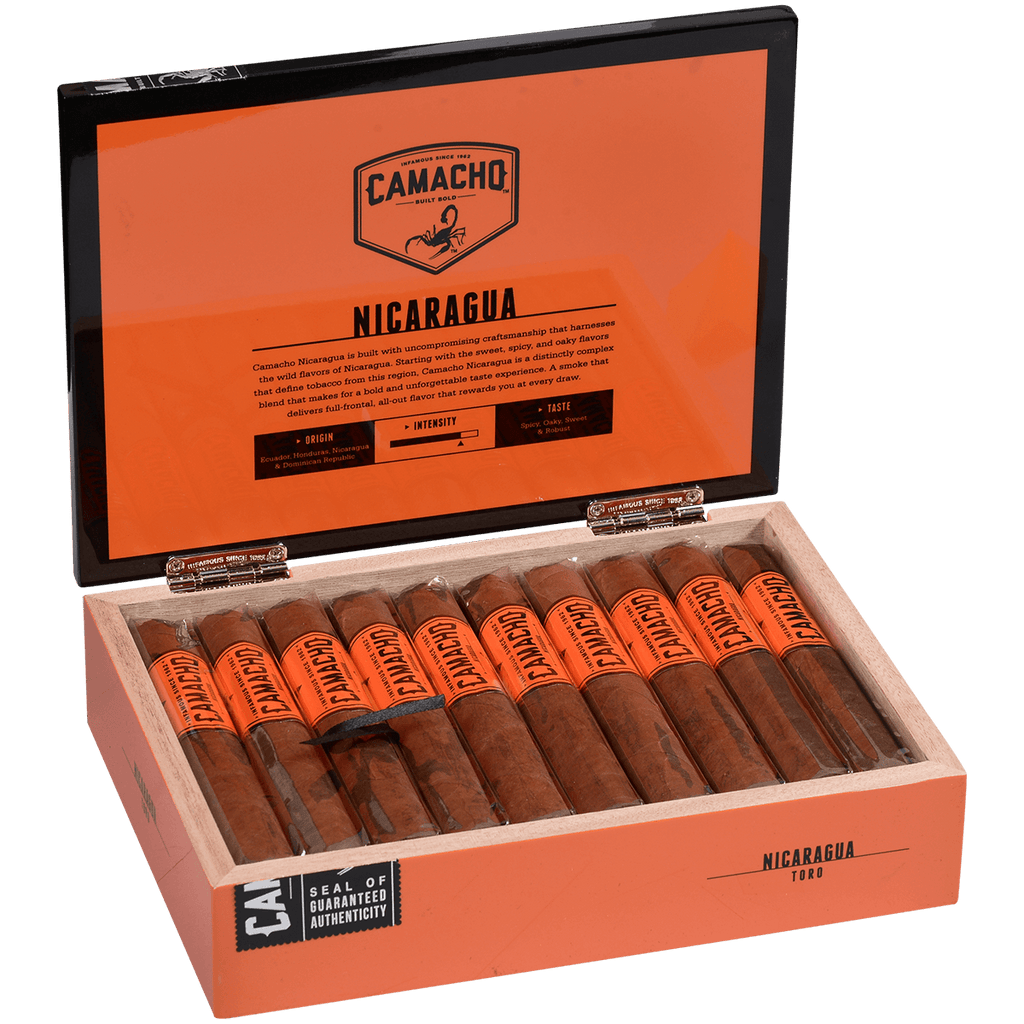 Camacho Nicaragua Toro 20ct 4